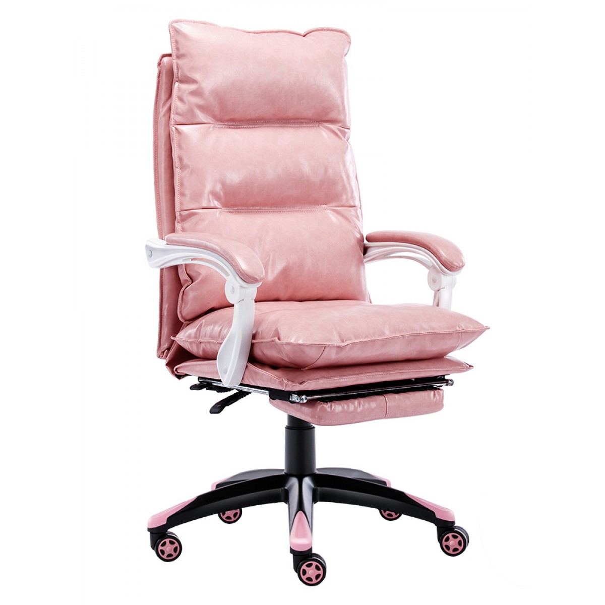 习格电脑椅家用网红粉色可爱女生卧室直播主播椅游戏座椅子电竞椅转椅