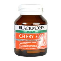 【全球购】2瓶装 BlackMORES CLERY300 西芹缓解痛风 50粒