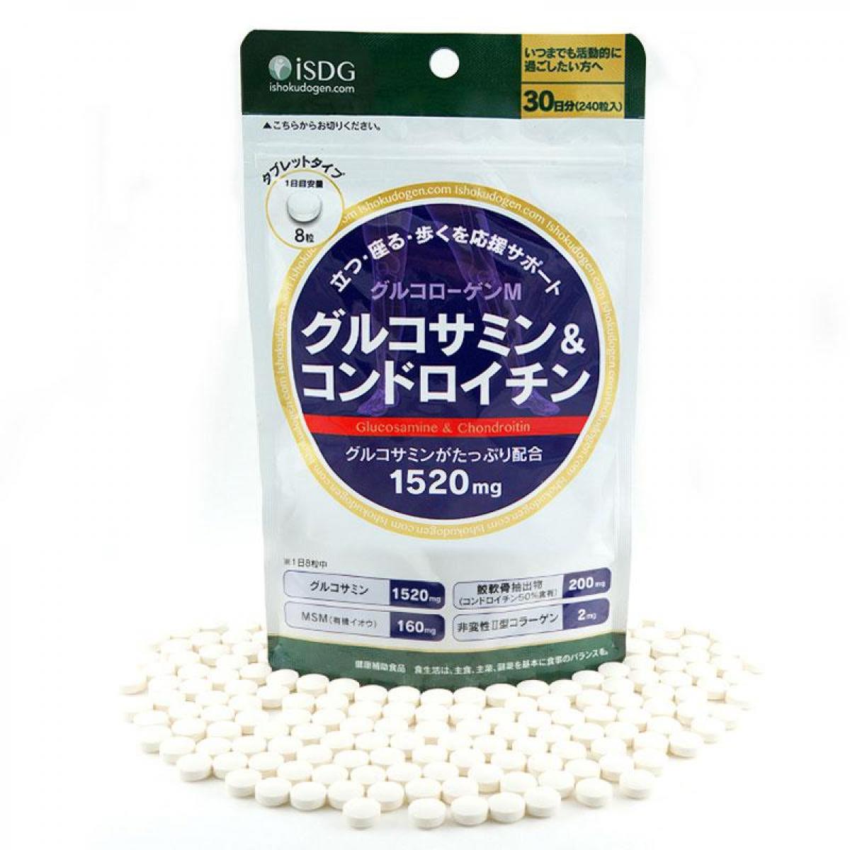 日本ISDG氨糖软骨素 240粒/袋