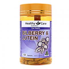 澳洲Healthy Care 越桔叶黄素蓝莓素花青素护眼胶囊 两瓶装