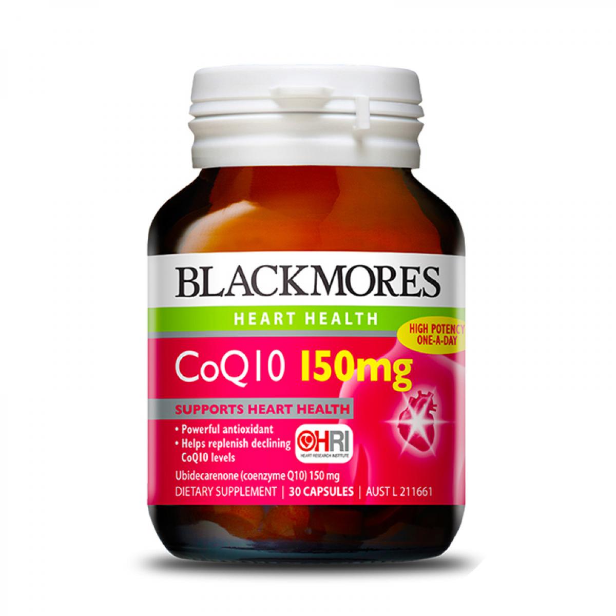 Blackmores 辅酶Q10 150mg 30粒