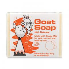 澳大利亚Goat Soap山羊皂羊奶皂100g 燕麦味 六块装