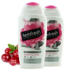 英国芳芯femfresh女性护理液-蔓越莓 两瓶装