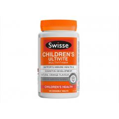 Swisse 儿童复合维生素咀嚼片 120片 CN Swisse Children’s Ultivite 120 Tabs