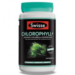 Swisse 叶绿素片 100片 CN Swisse Ultiboost Chlorophyll+ 100 Tabs