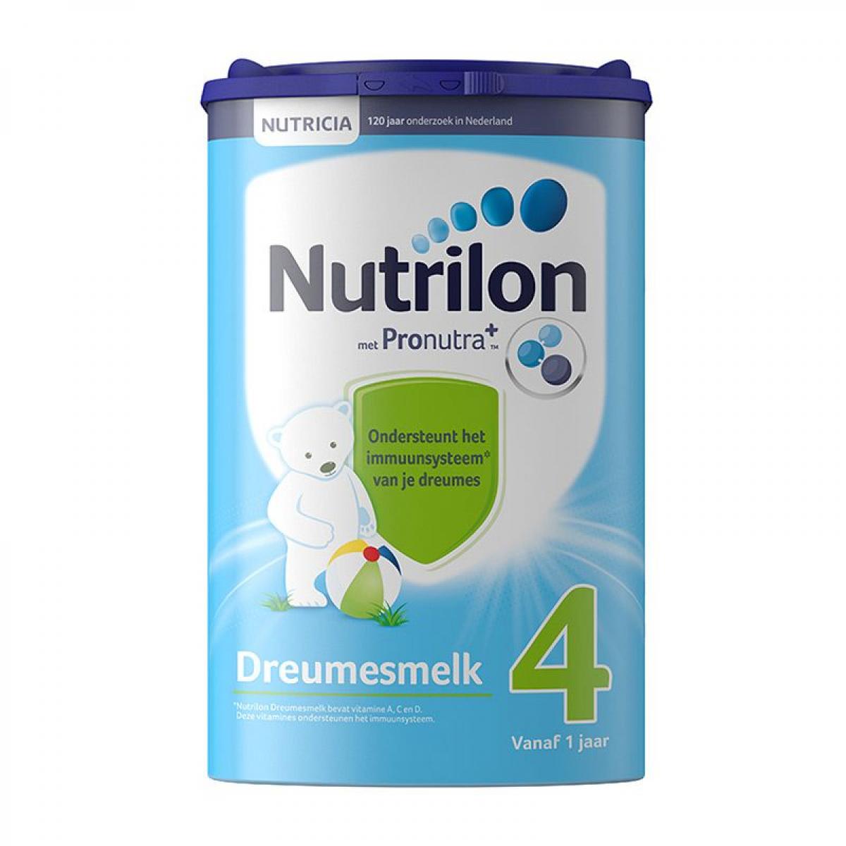 荷兰Nutrilon牛栏奶粉4段(12-24个月宝宝) 800g【3罐组合】