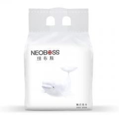 英国NEOBOSS干湿两用嫩柔纸巾白鲸款便携装40抽*160包
