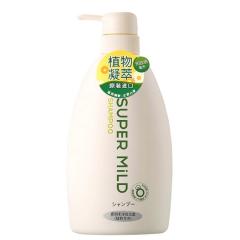 日本资生堂惠润洗发水柔净绿野芳香600ml