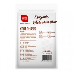 展艺 烘焙原料 有机全麦粉1kg 2袋装