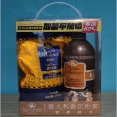 【中文标】意大利东方宝石水莲花超值特惠装（ 500ml正装+300ml替换装）沐浴露持久留香