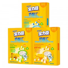 宝力臣奶酪汇25g盒装儿童零食奶酪棒 3盒装口味混搭（原味/香橙/奇异果）口味随机