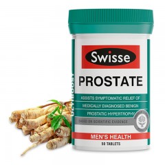 【香港直邮】SWISSE前列腺保健片 含有锯棕榈 番茄红素 50粒 合生元版