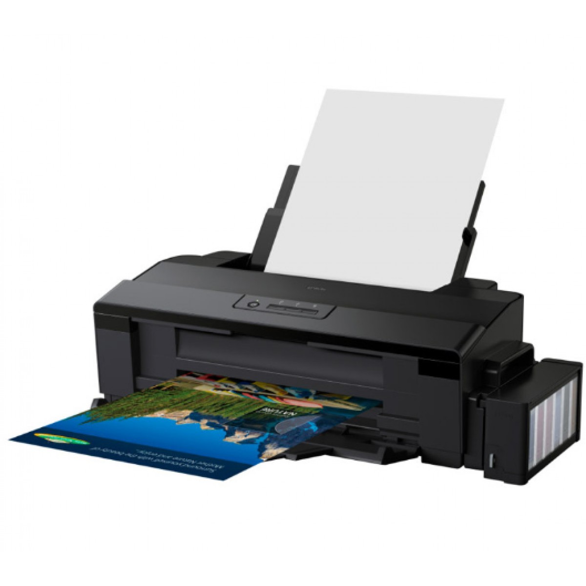 爱普生Epson L1800影像设计专业照片打印机 A3+大幅面无边距打印 高速高清高品质真六色 商用办公墨仓式