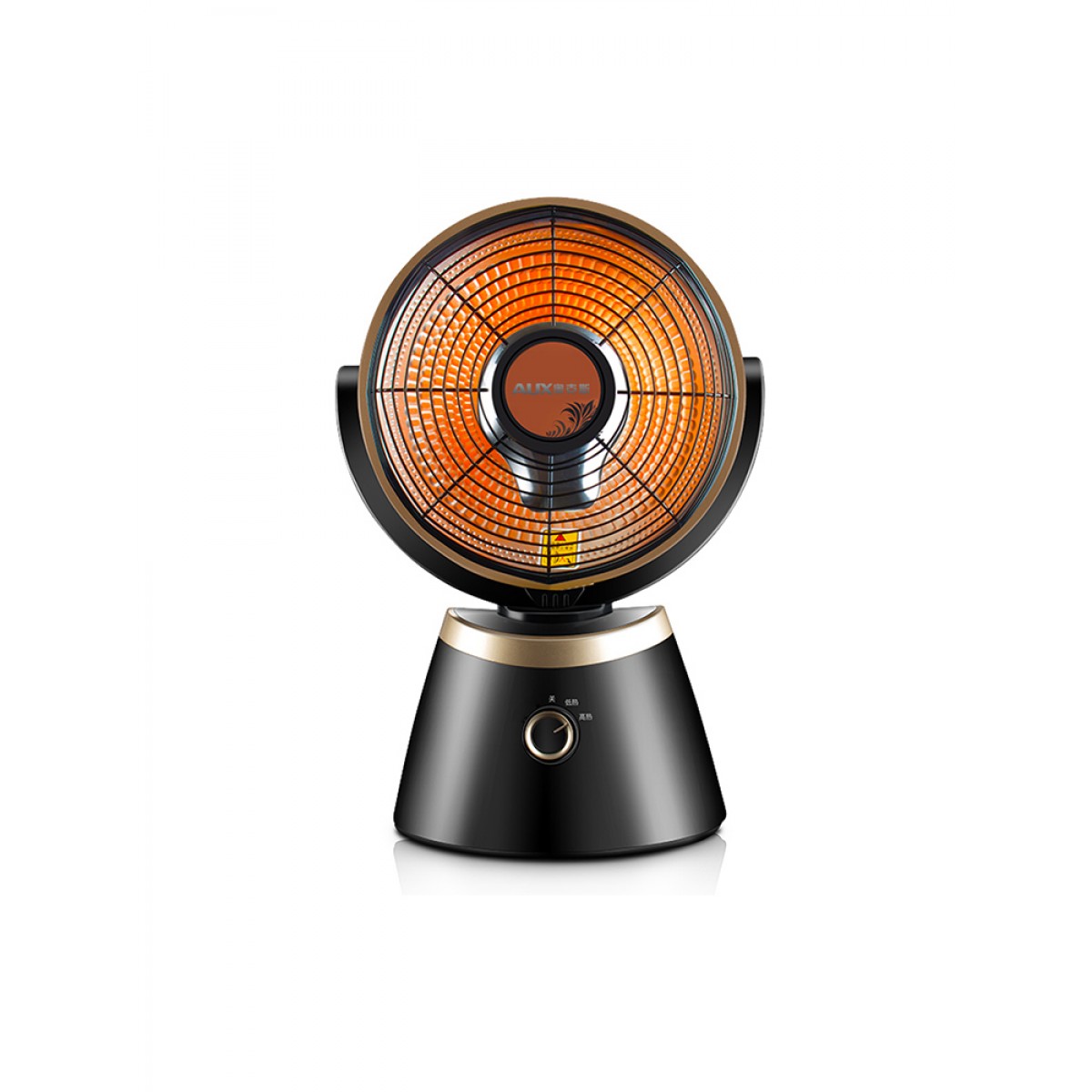 奥克斯小太阳取暖器家用台式电暖气节能小型热风烤火炉暖风机浴室