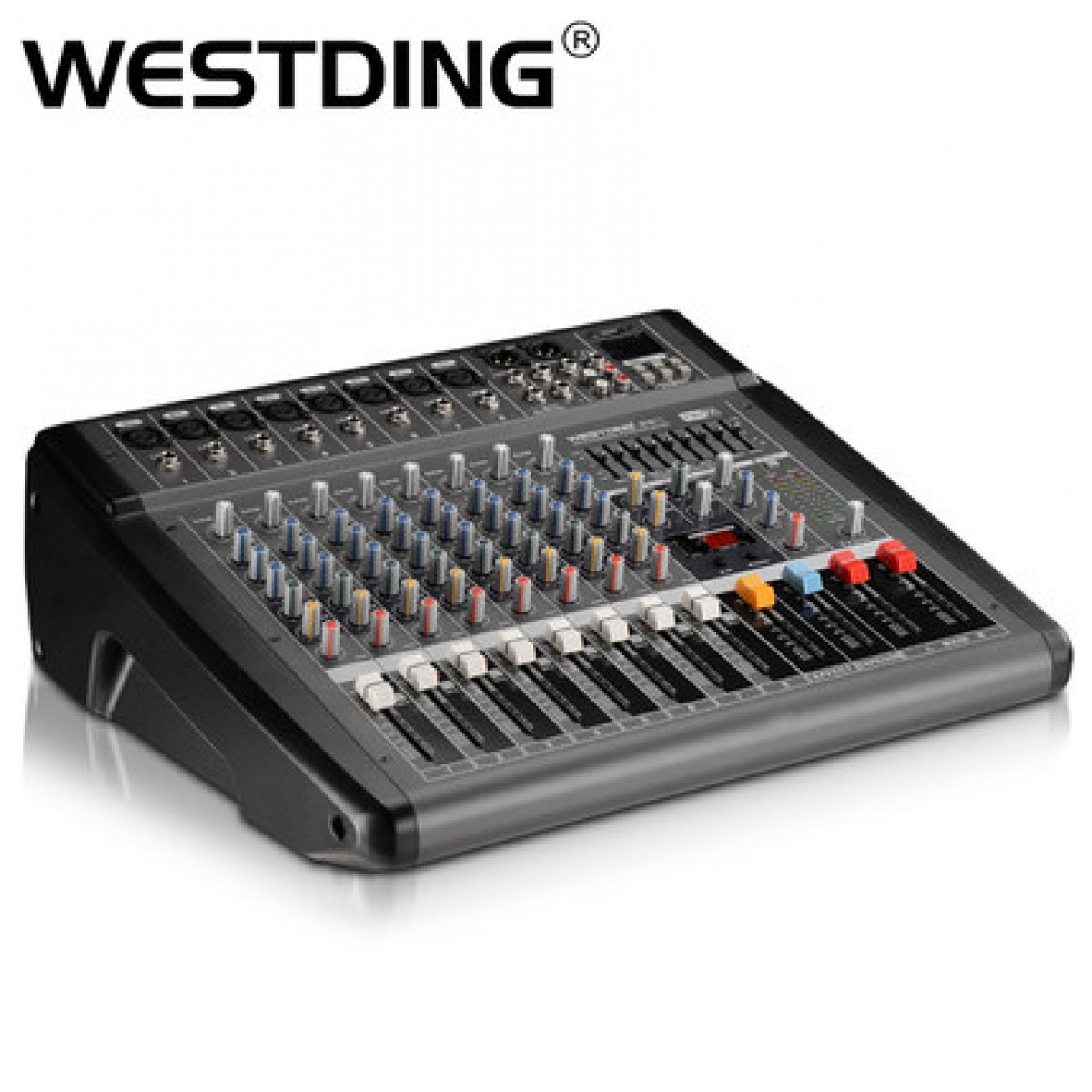 WESTDING/威斯汀 PM8FX 专业舞台婚庆8路调音演出设备 调音台带功放一体机大功率 带效果