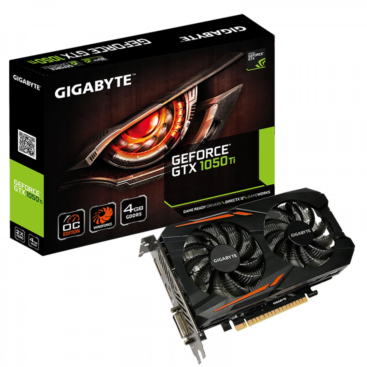 技嘉GTX1050Ti/GTX1650 super独立显卡4G台式机独显1650永劫无间GTX1650系列