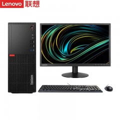 联想/LENOVO 台式电脑 E76X i5-9400 21.5英寸 8G 1T 集显 无驱 win10h 含键鼠 质保3年