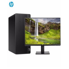 惠普/HP 台式电脑 288G6 G6400 8G 256GSSD 集成显卡 无光驱 Win10家庭版 23.8英寸 有线键盘鼠标 保修一年