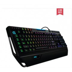 罗技G910游戏机械键盘人体工学设计自定义RGB背光可编程魔兽世界LOL吃鸡电竞办公游戏专用26键防冲