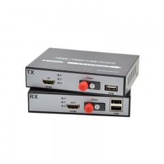 高清HDMI视频光端机HDMI光纤收发器光纤延长器1080P一台FC接口一