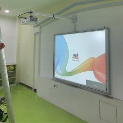 鸿合电子白板i685kc智能会议红外交互式黑板触控教学一体机 触摸屏互动平板办公幼儿教育培训触屏手写 鸿合HV-I685KC（83英寸） 标配