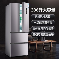 Frestec/新飞 BCD-336WK7AT 风冷无霜一级变频多门冰箱家用电冰箱