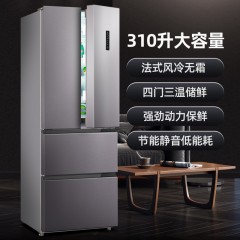 Frestec/新飞 BCD-310WK7AT法式多门冰箱家用风冷四开门电冰箱