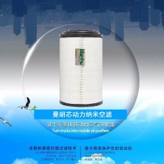 曼胡芯动力纳米空滤清洁气体纳米芯省油3050潍柴东风解放德龙三一