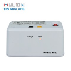 迈锂小型迷你不间断电源12v2a45wh dc ups 用于考勤门襟安防系统