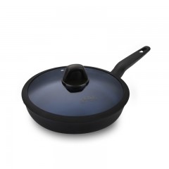 左家右厨28cm蓝钻简约系列不粘煎盘RE1190A  M10D14-3