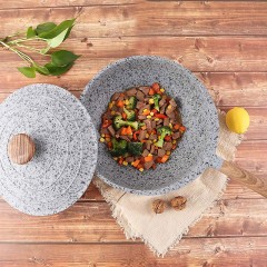 30cm花岗岩压铸炒锅