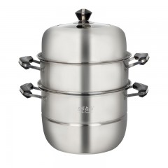 不锈钢蒸锅（三层）