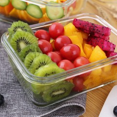 3件套正方形玻璃收纳保鲜盒【长方形三件套可选】