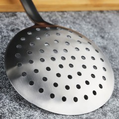 不锈钢家用锅铲炒菜铲中式长柄厨具漏勺漏铲套装