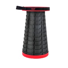 折叠伸缩凳红色户外便携