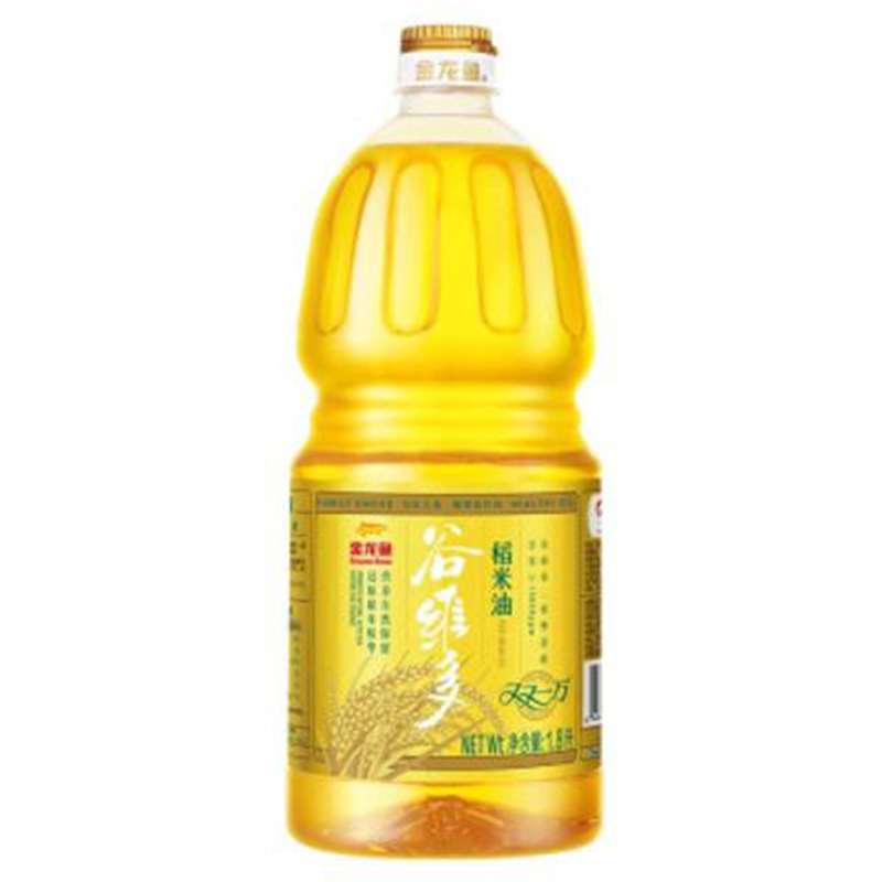 金龙鱼 食用油 双一万 谷维多 稻米油1.8L