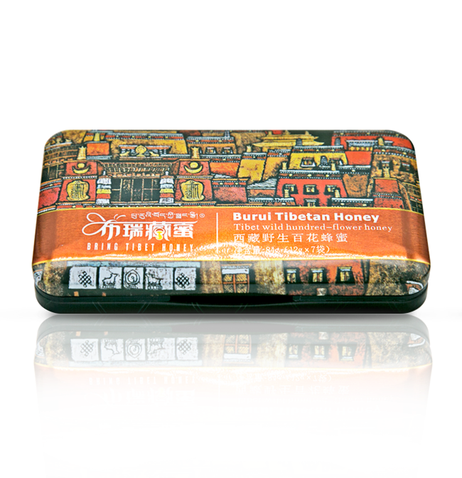 西藏野生百花蜂蜜84g/盒 （12g*7条）