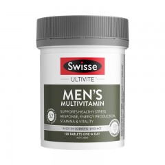 【跨境保税】澳洲Swisse男士综合复合维生素片120片 新旧包装随机发