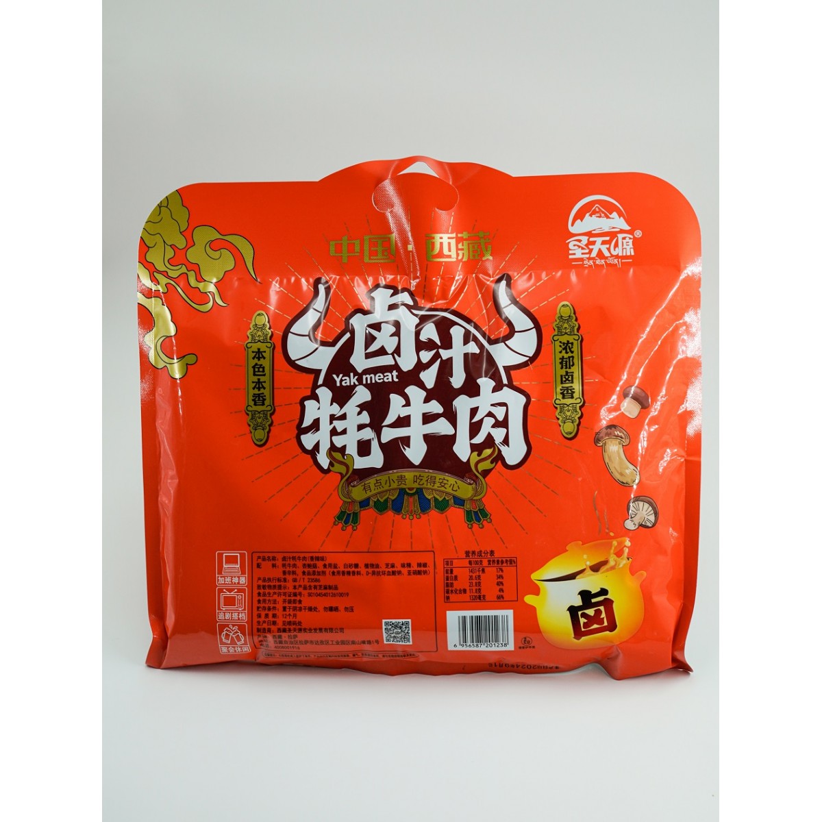 牦牛肉卤汁（五香)248g/袋